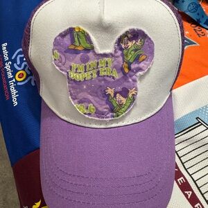 Dopey - Purple & White Mickey Ear Patch Trucker Hat